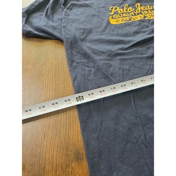 VINTAGE Polo Jeans Co Ralph Lauren Logo Graphic T-shirt Men Large Short Sleeve - Picture 14 of 15